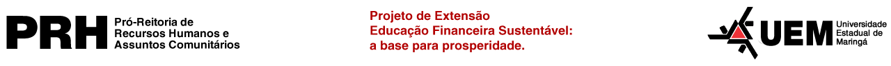 Projeto de Extensão Educação Financeira Sustentável: a base para a prosperidade